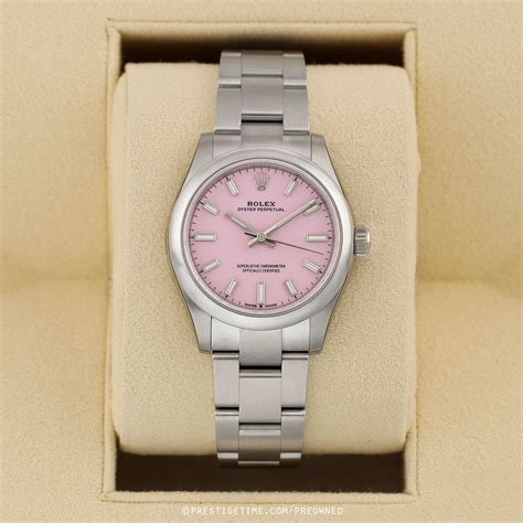 candy pink rolex 31mm|Rolex oyster perpetual pink.